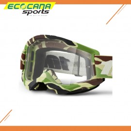 100percent Strata 2 mountain bike / moto goggles with CLEAR LENS