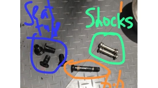 Why it is important to put back the right bolts during your bicycle service?
