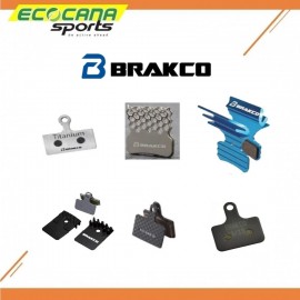 BRAKCO BP-43 MTB Brake pads for SHIMANO FOUR PISTON ZEE/SAINT/DEORE/SLX/DEORE XT/XTR