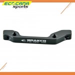 BRAKCO AP-01 BRAKE ADAPTER FOR IS FRAME AND FORK. PM POSTMOUNT CALIPER TO INTERNATIONAL STANDARD IS FRAME AND FORK 140 TO 220 BRAKCO AP-01 BRAKE ADAPTER FOR IS FRAME AND FORK. PM POSTMOUNT CALIPER TO INTERNATIONAL STANDARD IS FRAME AND FORK 140 TO 220