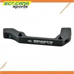 BRAKCO AP-02 BRAKE ADAPTER FOR IS FRAME AND FORK. PM POSTMOUNT CALIPER TO INTERNATIONAL STANDARD IS FRAME AND FORK 140 TO 220 BRAKCO AP-02 BRAKE ADAPTER FOR IS FRAME AND FORK. PM POSTMOUNT CALIPER TO INTERNATIONAL STANDARD IS FRAME AND FORK 140 TO 220