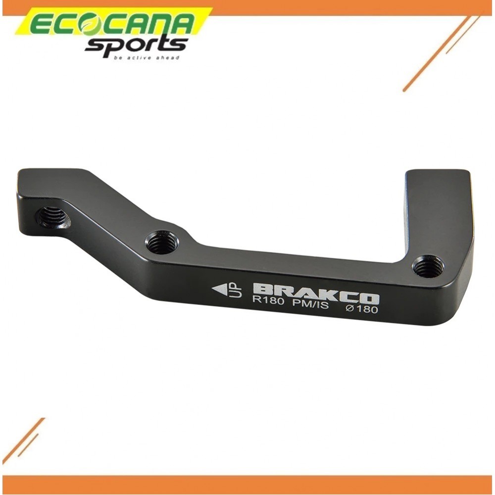 BRAKCO AP-04 BRAKE ADAPTER FOR IS FRAME AND FORK. PM POSTMOUNT CALIPER TO INTERNATIONAL STANDARD IS FRAME AND FORK 140 TO 220 BRAKCO AP-04 BRAKE ADAPTER FOR IS FRAME AND FORK. PM POSTMOUNT CALIPER TO INTERNATIONAL STANDARD IS FRAME AND FORK 140 TO 220