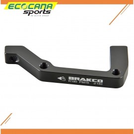 BRAKCO AP-04 BRAKE ADAPTER FOR IS FRAME AND FORK. PM POSTMOUNT CALIPER TO INTERNATIONAL STANDARD IS FRAME AND FORK 140 TO 220