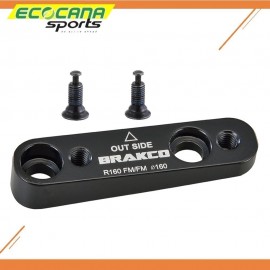 BRAKCO FLAT MOUNT ADAPTER FOR FLAT MOUNT BRAKE AND ROAD BIKE FRAME BRAKCO FLAT MOUNT ADAPTER FOR FLAT MOUNT BRAKE AND ROAD BIKE FRAME