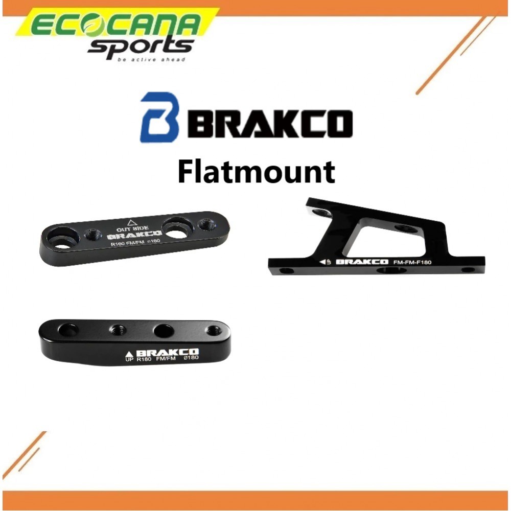BRAKCO FLAT MOUNT ADAPTER FOR FLAT MOUNT BRAKE AND ROAD BIKE FRAME BRAKCO FLAT MOUNT ADAPTER FOR FLAT MOUNT BRAKE AND ROAD BIKE FRAME