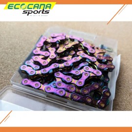 KMC Aurora X11 11 Speed Bicycle Chain 118 Links 1/2"x11/128"