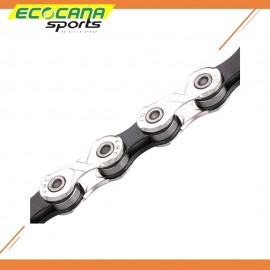 KMC X10 10 Speed Bicycle Chain 116 Links Silver/Black