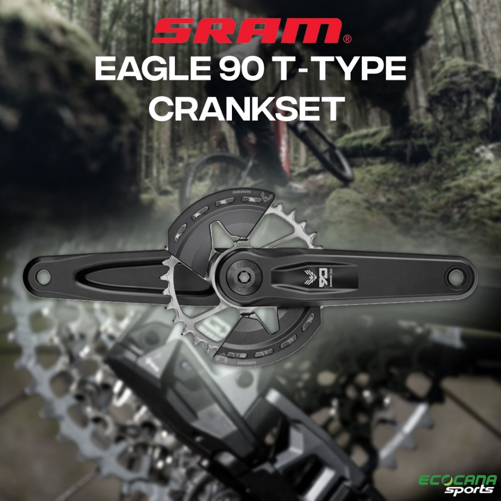 SRAM EAGLE 90 T-TYPE DUB MTB Wide Crankset 32t 160/165mm
