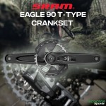 SRAM EAGLE 90 T-TYPE DUB MTB Wide Crankset 32t 160/165mm