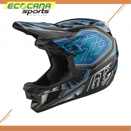 TLD TROY LEE DESIGNS D4 COMPOSITE HELMET W/MIPS LOWRIDER TEAL (M)