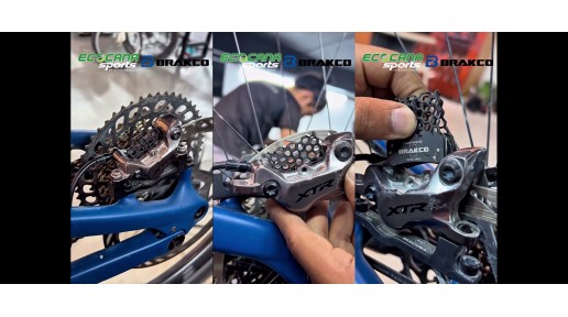Brakco BPH43 Graphene Brake Pads: Cool Cooling Performance for 4-Piston Brakes