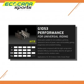 Galfer Performance G1053 Disc Brake Pads - FD487/FD452 Shimano Magura Bicycle