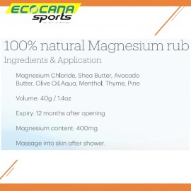 NATURAL MAGNESIUM RUB MUSCLE AND JOINTS RECOVERY CREAM