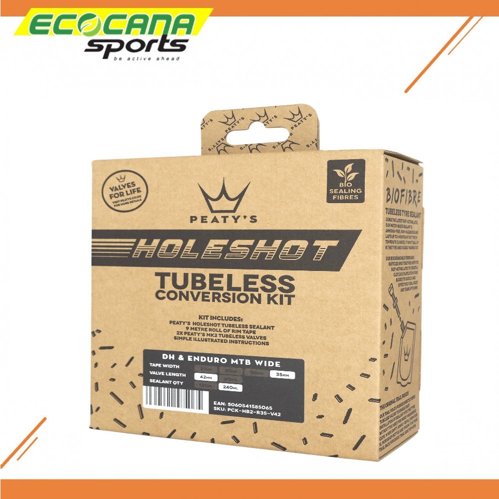 PEATY'S HOLESHOT ENDURP WIDE/DH TUBELESS CONVERSION KIT