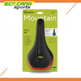 Ergon S/M Pro Men Red Mountain Bike Saddle