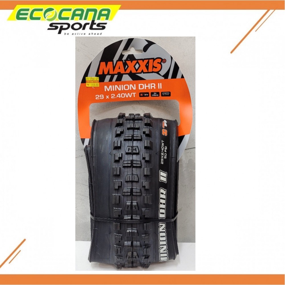 MAXXIS MINION DHR II 3C MAXX GRIP/TERRA DH/DD/EXO CASING MOUNTAIN BIKE TYRE