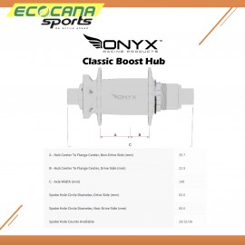 Onyx Classic Boost Freehub