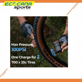 FLEXTAIL TINY BIKE PUMP - ULTRA MINI 100 PSI RECHARGEABLE BICYCLE PUMP