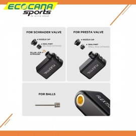 FLEXTAIL TINY BIKE PUMP - ULTRA MINI 100 PSI RECHARGEABLE BICYCLE PUMP