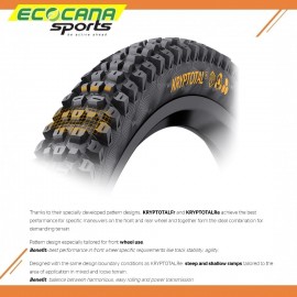 CONTINENTAL KRYPTOTAL REAR ENDURO CASING MOUNTAIN BIKE TYRE
