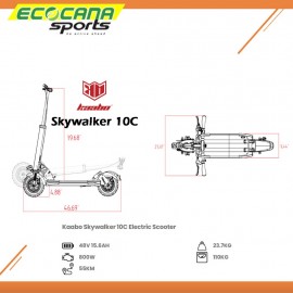 KAABO SKYWALKER 10C ELECTRIC SCOOTER KAABO SKYWALKER 10C ELECTRIC SCOOTER
