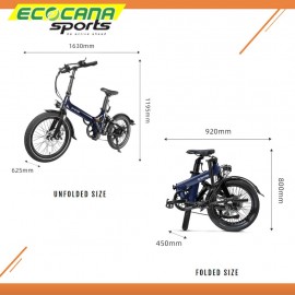 ONEMILE NOMAD 20" FOLDING ELECTRIC BIKE ONEMILE NOMAD 20" FOLDING ELECTRIC BIKE