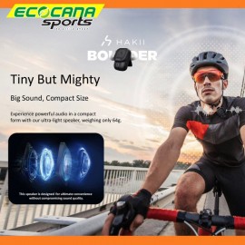 Hakii Boulder Mini Magnetic Clip-On Outdoor Speaker with Bluetooth Mic