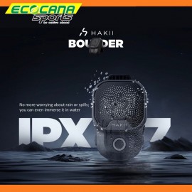 Hakii Boulder Mini Magnetic Clip-On Outdoor Speaker with Bluetooth Mic