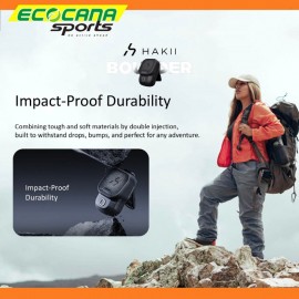 Hakii Boulder Mini Magnetic Clip-On Outdoor Speaker with Bluetooth Mic