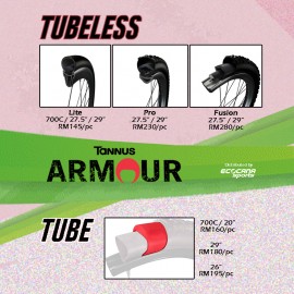 Tannus Armour Tube Protector 29 / 26 / 20 / 700C Tannus Armour Tube Protector 29 / 26 / 20 / 700C