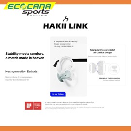 HAKII LINK Open-Ear Wireless Earbuds
