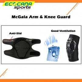 Knee Elbow Arm Guard Protection Junior Kid Set (Strap/Slot)