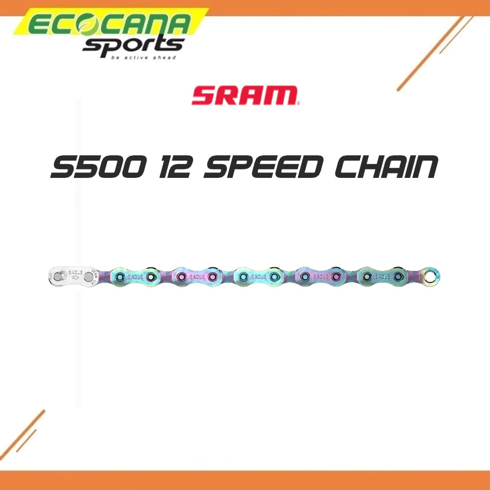 SRAM S500 12 SPEED 126 LINK RAINBOW EAGLE CHAIN REPLACE X01 XX1