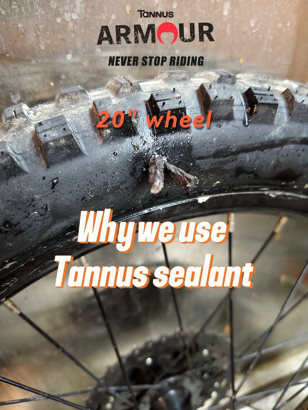 How to Fix a Sidewall Cut: Why We Use Tannus Sealant | MTB Tech Tips